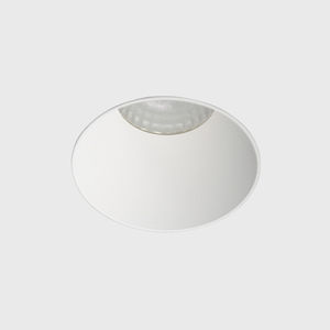 recessed downlight / LED / round / aluminum