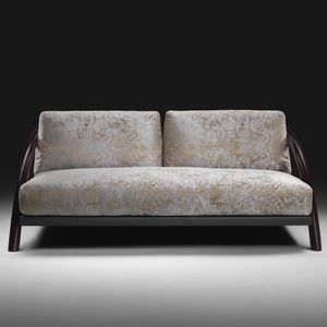 contemporary sofa / fabric / 2-person / with armrests