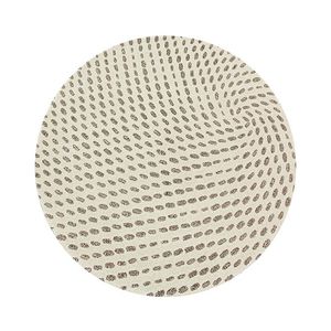 contemporary rug / patterned / Tencel® / round