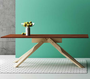 original design table / oak / walnut / concrete