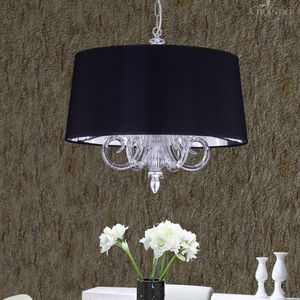 pendant lamp / contemporary / chrome / Swarovski® crystal