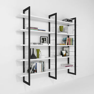 wall-mounted shelf / modular / contemporary / MDF