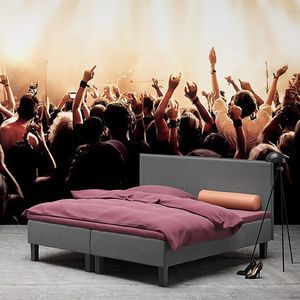 double bed / single / contemporary / upholstered