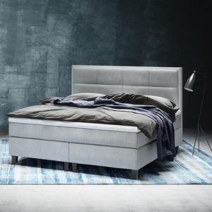 double bed headboard / contemporary / fabric / upholstered