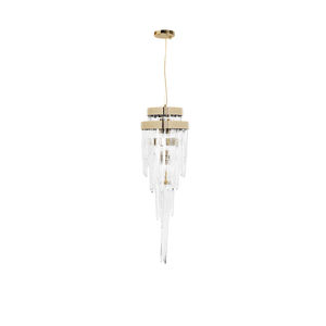 pendant lamp / contemporary / brass / gold-plated brass