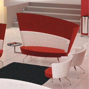 contemporary sofa / fabric / commercial / for public buildings