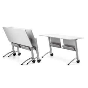 contemporary classroom table / beech / MDF / metal