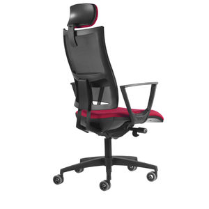 contemporary executive chair / fabric / on casters / with armrests
