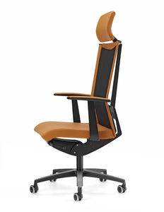 contemporary executive chair / fabric / on casters / with armrests