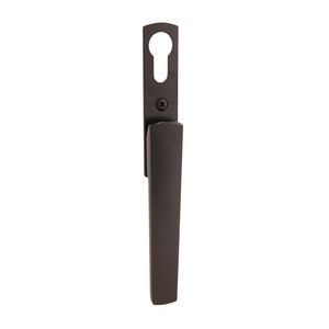 door handle / metal / contemporary / chrome