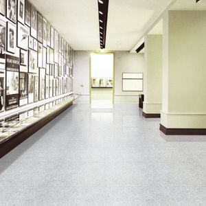 floor tile / porcelain stoneware / plain / matte