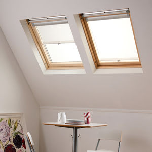 roller blinds / fabric / blackout / for roof windows
