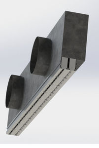 ceiling air diffuser / linear / slot