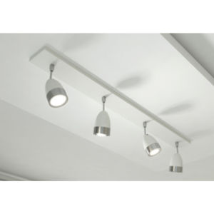ceiling-mounted spotlight / bathroom / LED / round
