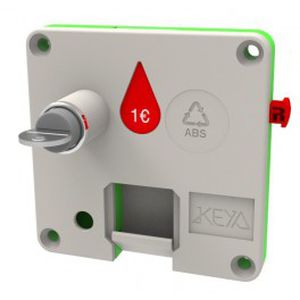 mechanical lock / for lockers / coin