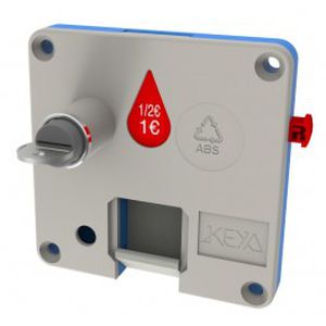 mechanical lock / for lockers / coin