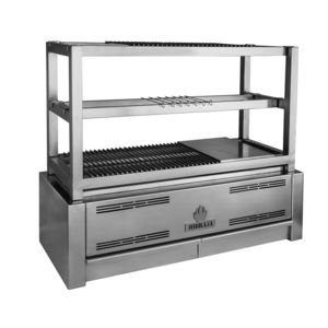 countertop grill / commercial / stainless steel