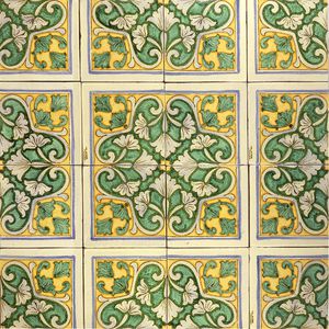 indoor tile / wall / floor / terracotta