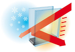 insulated patio door / sliding / wooden / PVC