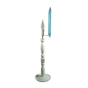 table lamp / original design / wooden / halogen