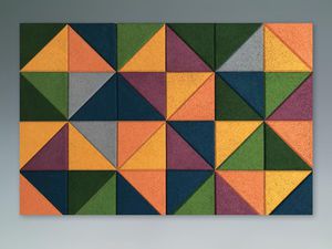 interior acoustic panel / false ceiling slab / for false ceilings / for panels