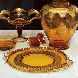 glass serving tray / for domestic use