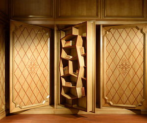 classic wardrobe / cherrywood / with pivot door