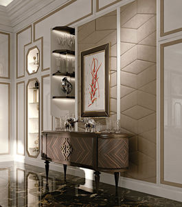 sideboard with long legs / traditional / ebony