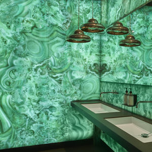 resin decorative panel / aluminum / composite / wall-mounted