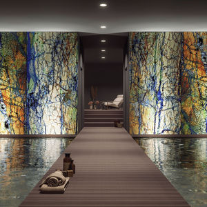 resin decorative panel / aluminum / engineered / acrylic
