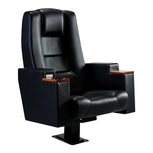 leather cinema seating / black