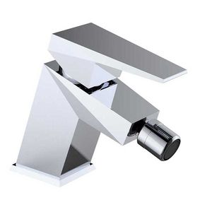 bidet mixer tap / chrome-plated brass / bathroom / 1-hole