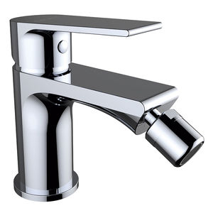bidet mixer tap / chrome-plated brass / bathroom / 1-hole