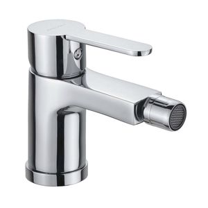 bidet mixer tap / chrome-plated brass / bathroom / 1-hole