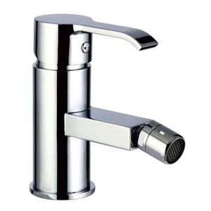 bidet mixer tap / chrome-plated brass / bathroom / 1-hole
