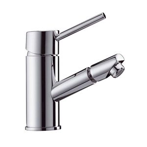 bidet mixer tap / chrome-plated brass / bathroom / 1-hole
