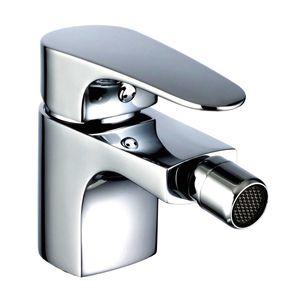 bidet mixer tap / chrome-plated brass / bathroom / 1-hole