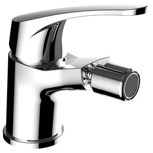 bidet mixer tap / chrome-plated brass / bathroom / 1-hole