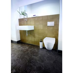 indoor encaustic cement tile / wall / patterned / embossed