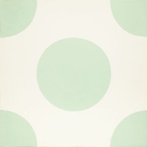 indoor encaustic cement tile / floor / square / geometric pattern