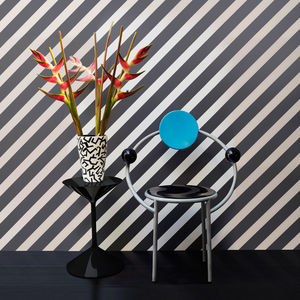 contemporary wallpaper / striped / custom