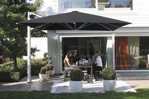 offset patio umbrella / commercial / aluminum