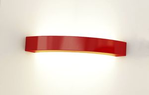 contemporary wall light / aluminum / polycarbonate / LED