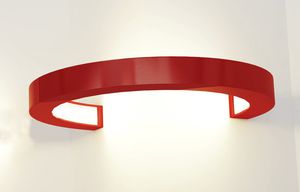 contemporary wall light / aluminum / polycarbonate / LED