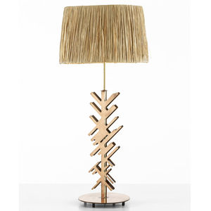 table lamp / contemporary / copper / brass
