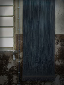 contemporary wallpaper / striped / non-woven / washable