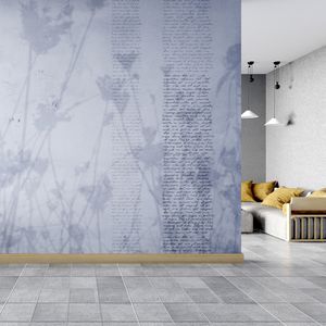 vintage wallpaper / nonwoven fabric / vinyl / floral