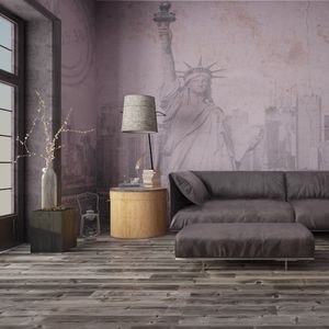 modern wallpaper / nonwoven fabric / vinyl / urban motif