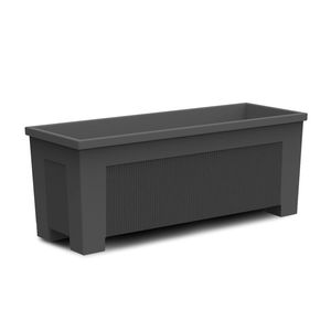 cast iron planter / rectangular / contemporary / for public areas