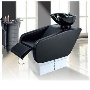 shampoo chair with footrest